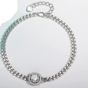 1 carat Cuban Moissanite Bracelet 925 Sterling Silver and Adjustable